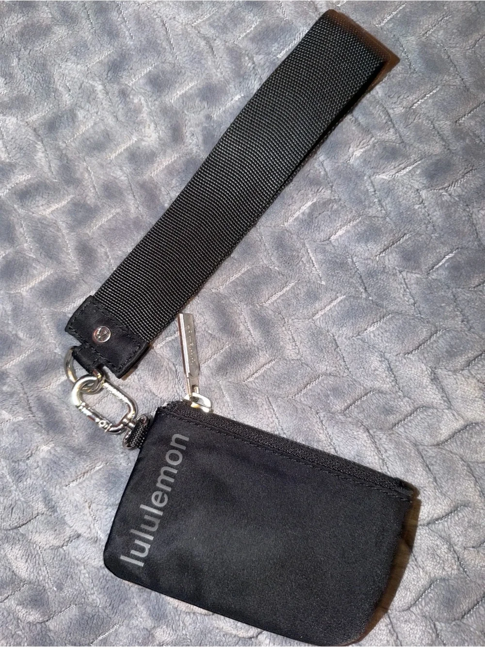 lululemon athletica Black Wristlet Card Holder